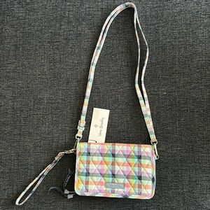 Vera Bradley Women’s 3-in-1 Crossbody in Gingham Plaid